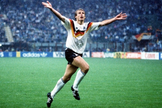 Jurgen Klinsmann (Germany) FIFA World Cup Goal Scorers