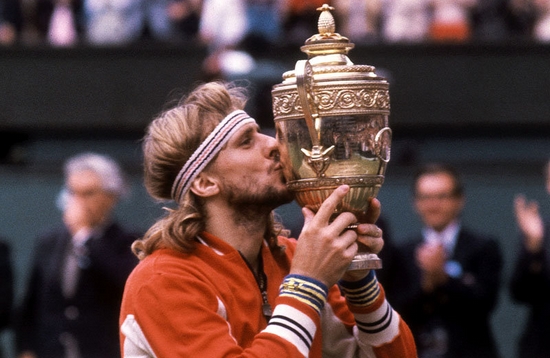 Björn Borg Most Grand Slam Singles Title Winners 
