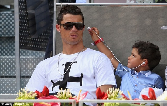 Cristiano Ronaldo and Cristiano Jr Cutest Father-Son Footballer Duos