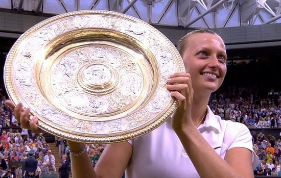Petra Kvitová Wimbledon Ladies' Singles Champions