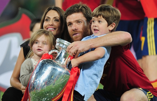 Xabi Alonso and Jontxu Cutest Father-Son Footballer