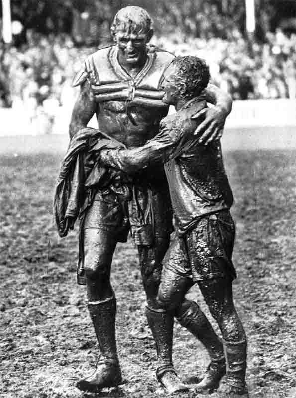Most Iconic Sports Photos Norm Provan and Arthur Summons - Rugby League Grand Final, August 24, 1963