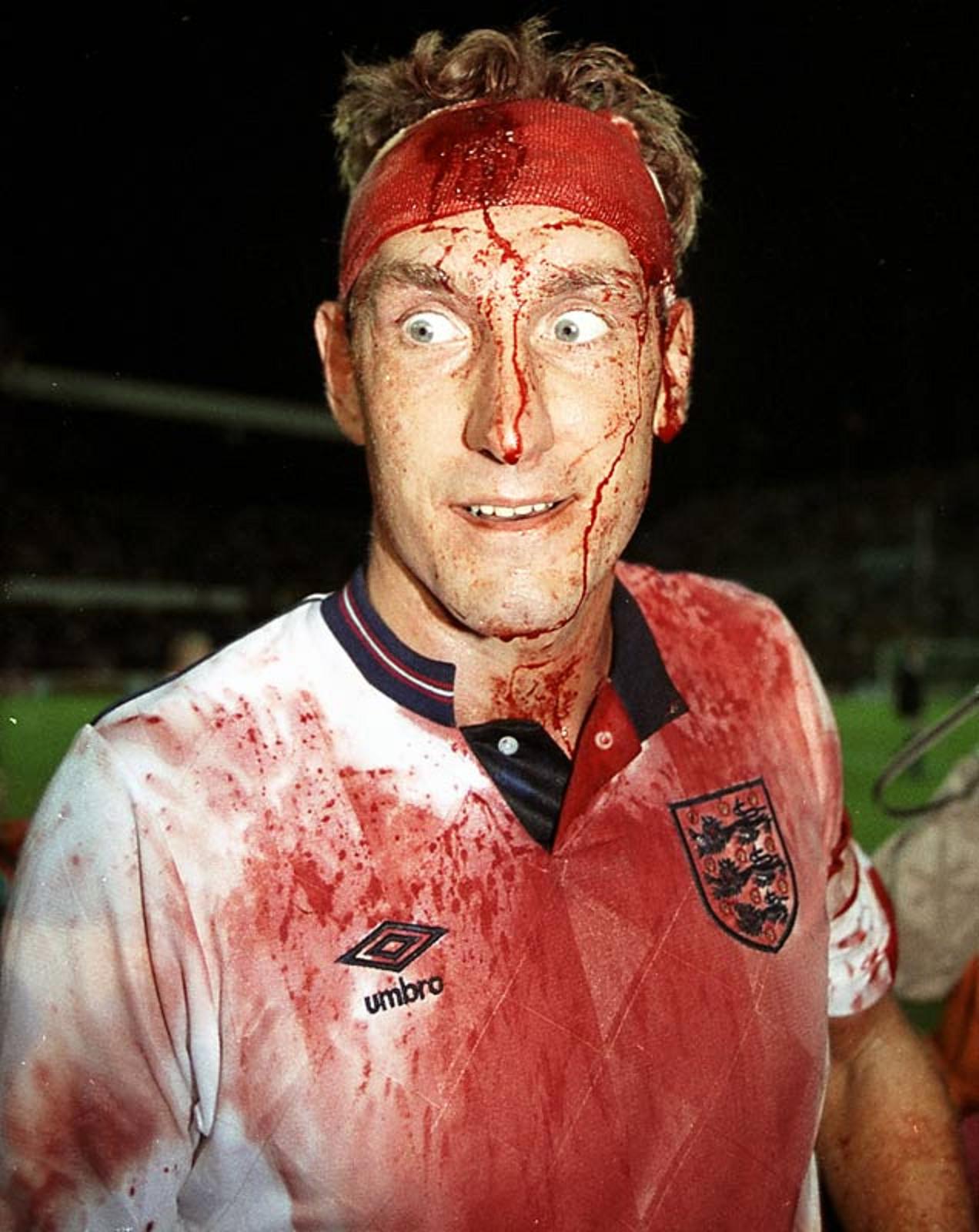 Terry Butcher- World Cup Qualfier Sweden vs England, 6 September 1989, Råsunda Stadium Stockholm