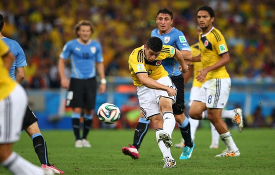 James Rodriguez – 28 June 2014 – Colombia v. Uruguay,  2014 FIFA World Cup