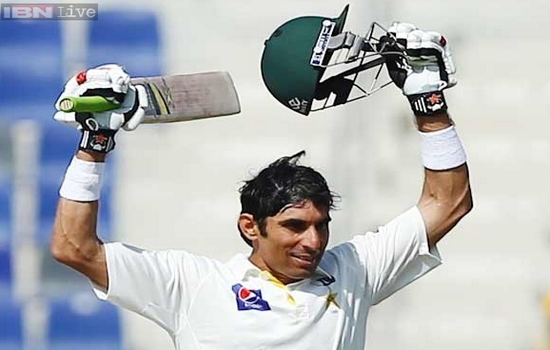 Misbah  fastest centuries in test