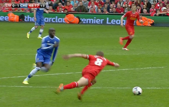 Gerrard slip  Memorable Moments of 2014