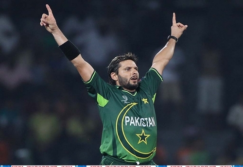 Shahid Afridi Allrounders in ICC World Cup 