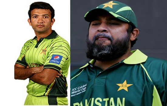 Inzamamul Haq and Sohaib Maqsood Similarities between Pakistan’s 1992 and 2015 World Cup Squad