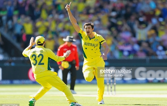 Mitchell Starc World Cup Man of the Tournament 2015