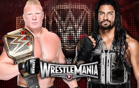 Roman V Lesnar Roman Reigns v Brock Lesnar 