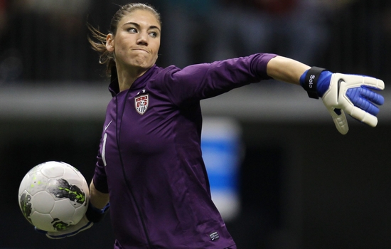 Hope Solo Best Female Soccer Players