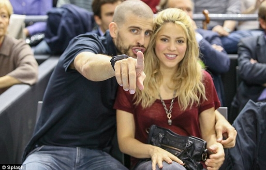 Pique and Shakira Hottest Football WAGs 