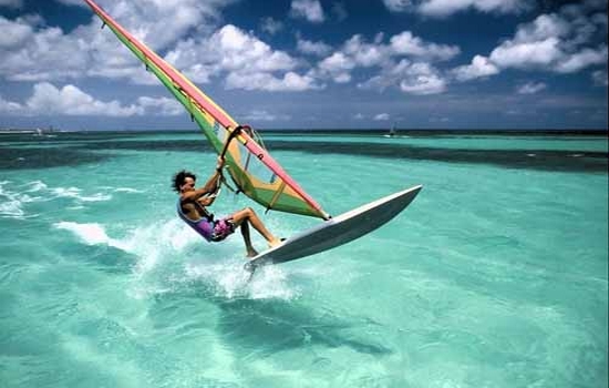 Wind Surfing Thrilling Water Sports