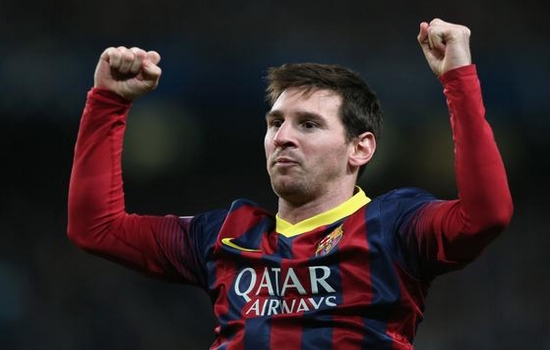 Lionel Messi Scored 400 goals for FC Barcelona against Valencia at the Camp Nou 