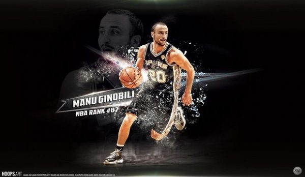 Manu Ginobili ,Top Ten Fastest NBA Players 2016 