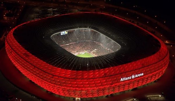 Allianz Arena Munich,Biggest Football Stadiums in Europe