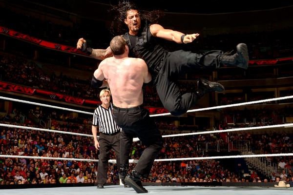 Flying Clothesline Top 10 Moves of Roman Reigns