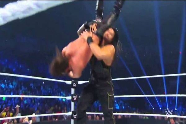 Tilt-a-whirl Slam Top 10 Moves of Roman Reigns