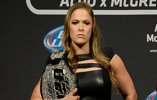 best ufc fighters Ronda Rousey