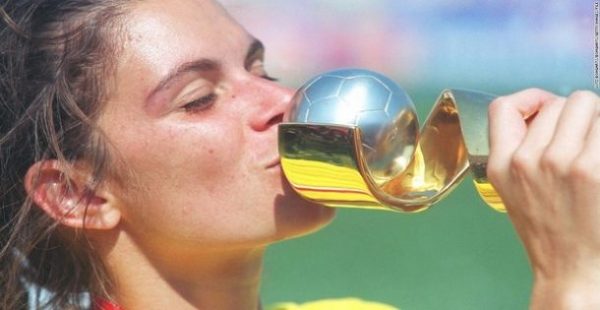 Mia Hamm,Top Ten Greatest Female Athletes of all Time.