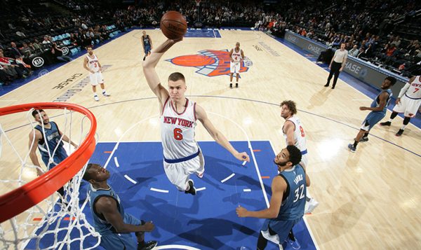 Kristaps Porziņģis tallest NBA players